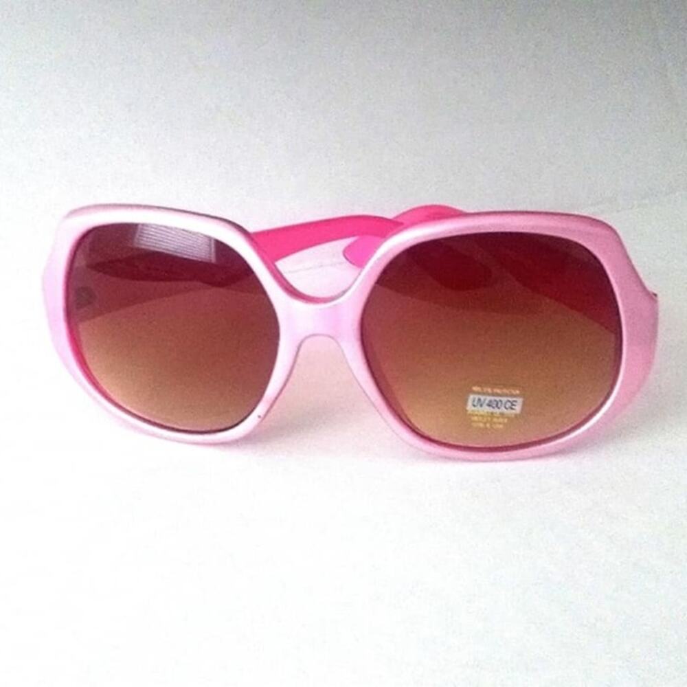 Pink Neon Trendy Sunglasses UV400 Protection